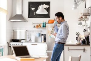 man-alone-in-kitchen-300x200 3 Ways On How To Become  More Private