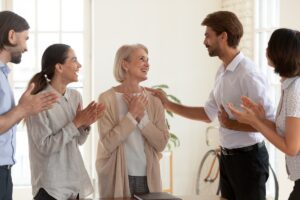 older-woman-compliments-coworkers-300x200 Expert Tips And Tactics On Dealing With Difficult People